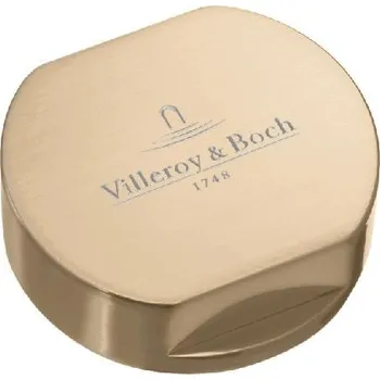 sítko a zátka do dřezu Villeroy & Boch Příslušenství - Ovládací knoflík excentru pro dvoudřez, zlatá 94052503