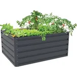 Vyvýšený záhon G21 Daisy 120 x 90 x 52 cm, plechový, antracitový