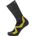 APASOX ponožky MAKALU antracit- žlutá Velikost: 35-38
