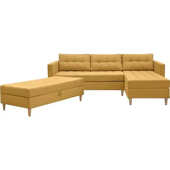 Sedací souprava ROXY rohová sedací souprava s taburetem