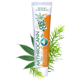 Masážní přípravek ARTHROCANN GEL CBD + CBG Nejsilnější konopný masážní gel