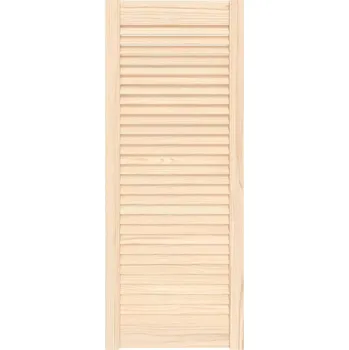 Kuchyňská skříňka Nábytková dvířka lamelový design 99,3 x 39,4 cm borovice