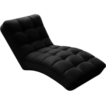 Křeslo Relaxační křeslo - lenoška NANA, černá (RIVIERA 100)