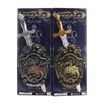 Dětská zbraň Meč se štítem plastový