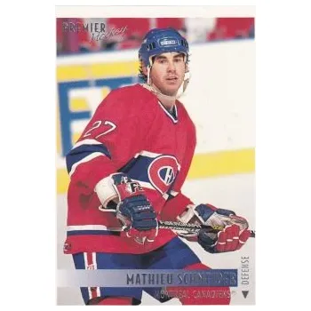 Karetní hra řadová karta MATHIEU SCHNEIDER 94-95 Topps Premier Ser. 1 číslo 181