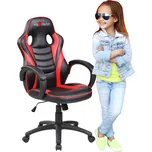 Herní dětské křeslo Red Fighter C6, červená, MGRDH06KM000