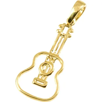 Přívěsek ŠPERKY-NM, Zlatý přívěsek kytara 2039