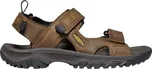 Pánské sandály Keen TARGHEE III OPEN TOE SANDAL 11 Hnědá, Tmavě šedá, Žlutá, Černá