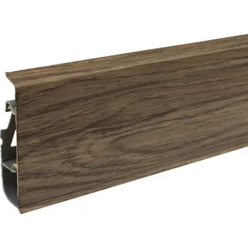 Podlahová lišta Cezar Podlahová lišta soklová PVC - HI-LINE PRESTIGE 432 Harry Girona Mat (2,5m)