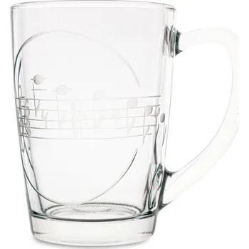 Skleněný hrnek - NOTY, 250 ml