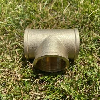 Slovarm Mosazný T-kus 3x 1" vnitřní závit