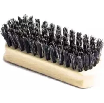 Kosmetický štětec MANUFAKTURA WOSKU Leather Brush Soft (Jemný kartáček na čištění kůže a koženky)