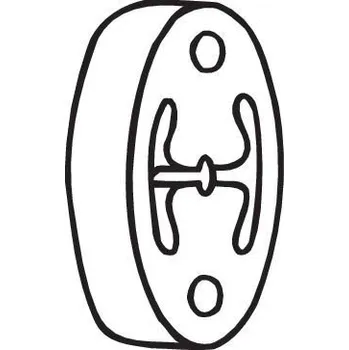 Výfukový systém Držák, výfukový systém BOSAL 255-820