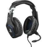 Trust GXT 488 Forze PS4 Gaming Headset PlayStation, černá Černá