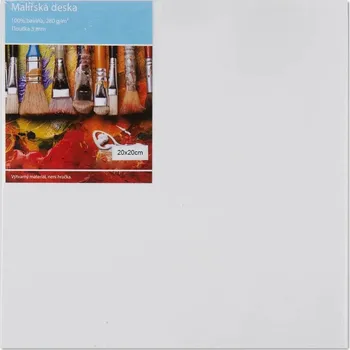 Malířské plátno Malířská deska 20x20 cm