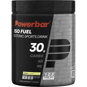 Nápoj pro sportovce POWER BAR ISO Fuel Isotonic citron 608 g Black Lin