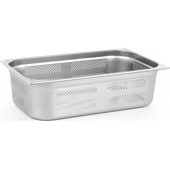 Nerezový dřez Perforovaná gastronádoba GN 1/1 150 mm, nerezová ocel | TECHNICA, Platinum Line