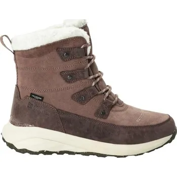 Dámská zimní obuv Dámská volnočasová obuv Jack Wolfskin DROMOVENTURE TEXAPORE HIGH W 41 Růžová, Hnědá, Bílá