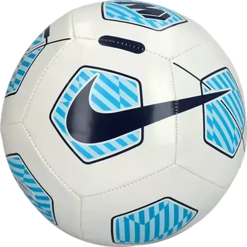 Míčový sport Fotbalový míč Nike Mercurial Fade velikost 5 bílo-modrý