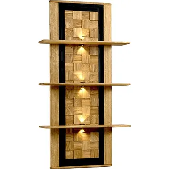 police Masivní panel s policemi 33 LUXOR