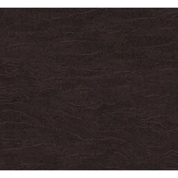 Tapeta Masureel Vliesová tapeta na zeď, vlnky, černo-hnědá, TER003, Terra, Masureel, velikost 0,7 x 10,05 m