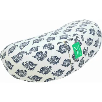 Podpůrný polštář Half Moon s potiskem Flower