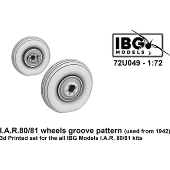 Plastikový model IBG 1/72 I.A.R. 80/81 Wheels Groove Pattern