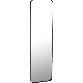 Zrcadlo Černé kovové závěsné zrcadlo J-line Dolly 160 x 44 cm