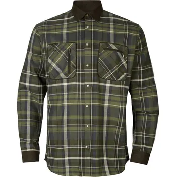 HÄRKILA - Pajala košile pánská Olive Check 5XL