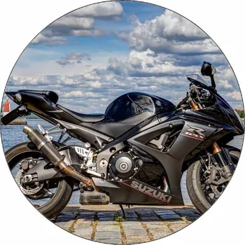 Jedlá dekorace na dort Jedlý papír Suzuki GSX-R 19,5 cm