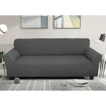 Bielastický potah na trojmístnou pohovku BestBerg / tmavě šedá