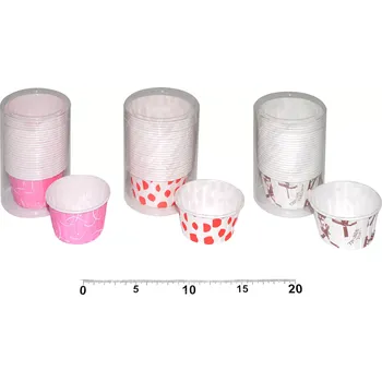 Party dekorace Wiky Košíčky pevné barevné 4,8cm v.3,5cm 25ks