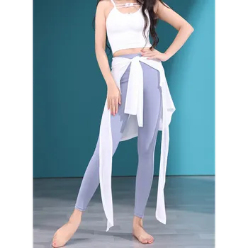 Dámské legíny Dámské taneční a fitness legíny v pastelových barvách Světle modrá XL