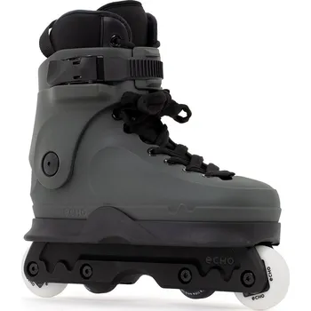 Kolečkové brusle Echo - Verve Graphite - Aggressive brusle Velikost (brusle): 40
