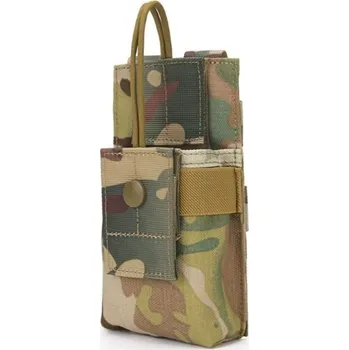 Krátká sumka na vysílačku MOLLE - Multicam, CONQUER Tactical Gear