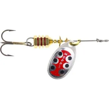 Umělá nástraha Rotační třpytka Mepps Aglia TW Vel.1 3,5g Stříbrná