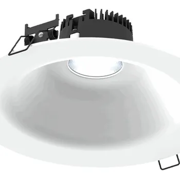 Illuxtron Minimalistické vestavné kruhové svítidlo Linea 185 Barva: Bílá, Teplota chromatičnosti / Stmívání: 2700 Kelvinů / Nestmívatelné, Úhel vyzařování: 24° 875K03MW9K02 Minimalistické vestavné kruhové svítidlo Linea 185