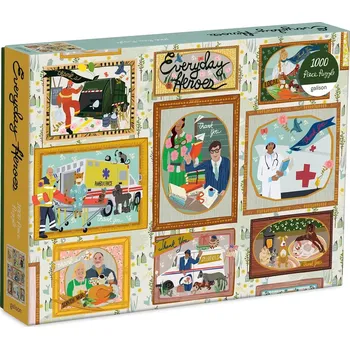 Puzzle Galison puzzle Každodenní hrdinové 1000 dílků