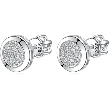 Náušnice Olivie Stříbrné náušnice na šroubek PECKY 5681 Ag 925; ≤2,1 g.
