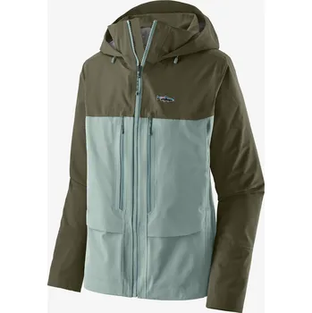 Rybářské oblečení Patagonia Dámská bunda Swiftcurrent® Wading Jacket - Thermal Blue, vel. S