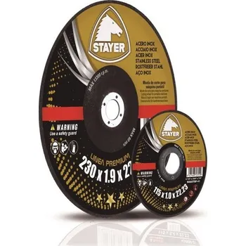 Řezný kotouč Kotouče řezné na kov, Ø 115 - 230 mm, Stayer Premium - 125 x 1,6 x 22,23 mm