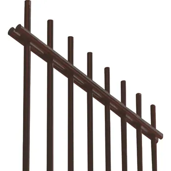 Plot UMAKOV Zváraný plotový panel N2D 2500x1630mm D5/4/5mm hnedá