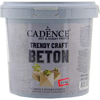 Modelovací hmota Cadence Odlévací beton Cadence Trendy Craft Beton, 1,5 kg