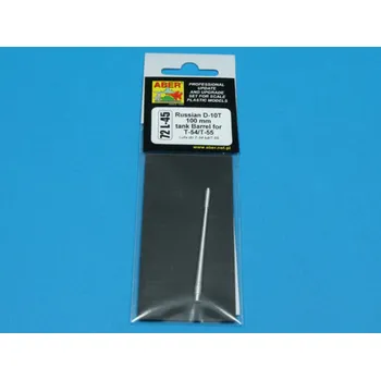 Plastikový model Aber Models 1/72 Russian 100 mm D-10T Barrel for T-54/55