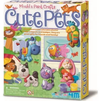 kreativní sada 4M Výroba a malování mazlíčci