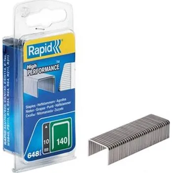Průmyslová sponka Rapid 40109515 - Spony do sponkovačky typ 140 výška 10 mm šíře 10,6 mm (balení 648 ks, blistr)