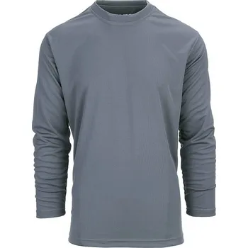 Pánské tričko 101INC Triko funkční QUICK DRY dlouhý rukáv WOLF GREY S WOLF GREY