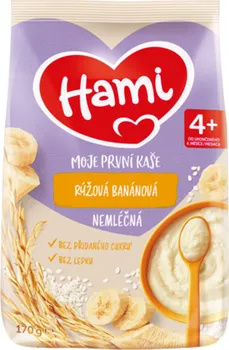 Dětská kaše Hami Moje první kaše nemléčná rýžová 170 g