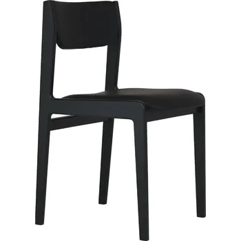 Jídelní židle Take Me Home Černá koženková jídelní židle Porter