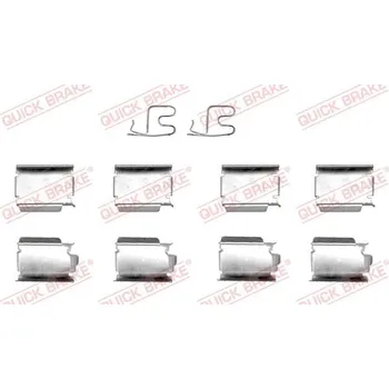 Brzdový systém Sada příslušenství, obložení kotoučové brzdy Quick Brake 109-1246